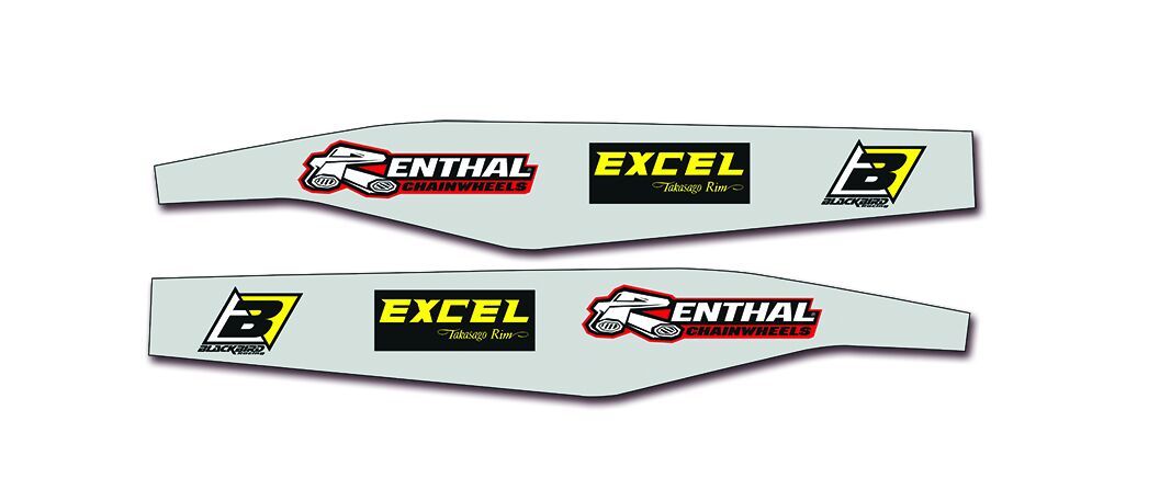 SWINGARM STICKER GAS MC21
