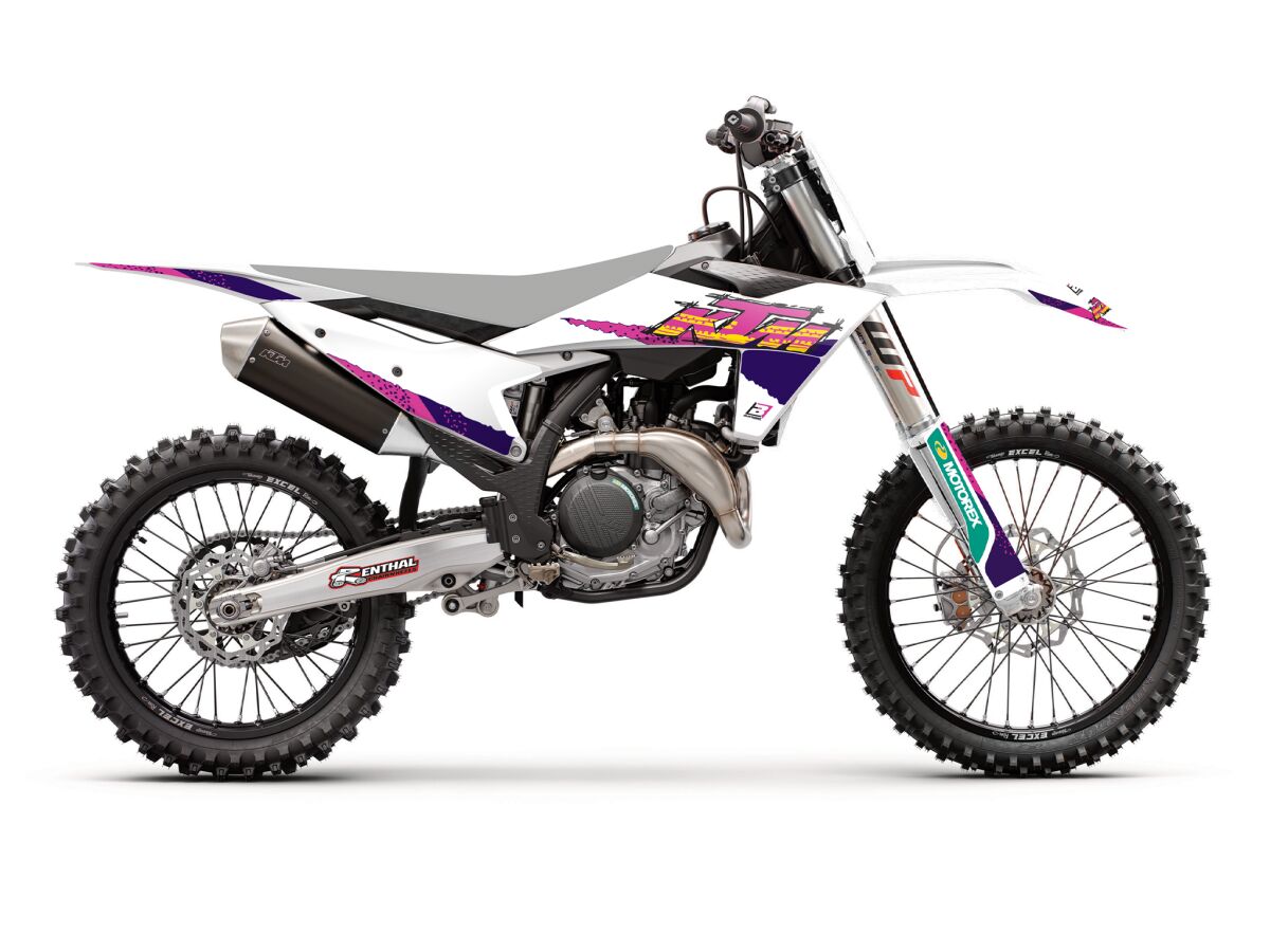 GRAPHIC KIT RETRO KTM 23