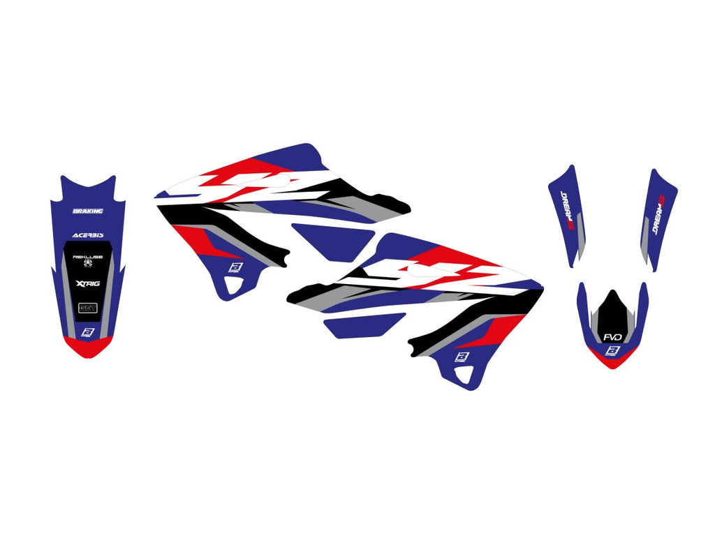 GRAPHIC KIT DREAM 5 YZ 125/250