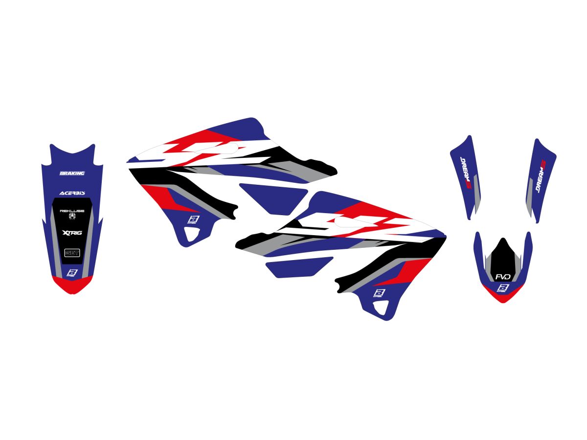 GRAPHIC KIT DREAM 5 YZ 125/250