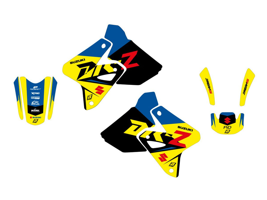 GRAPHIC KIT DREAM 5 DRZ 400