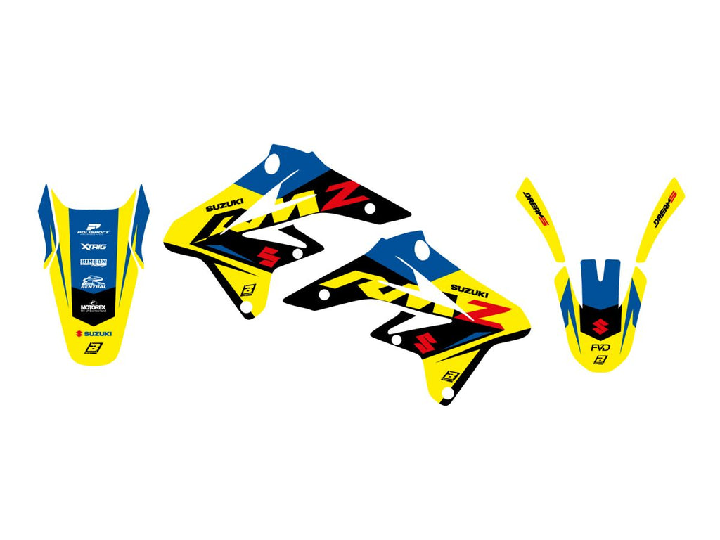GRAPHIC KIT DREAM 5 RMZ250 07-