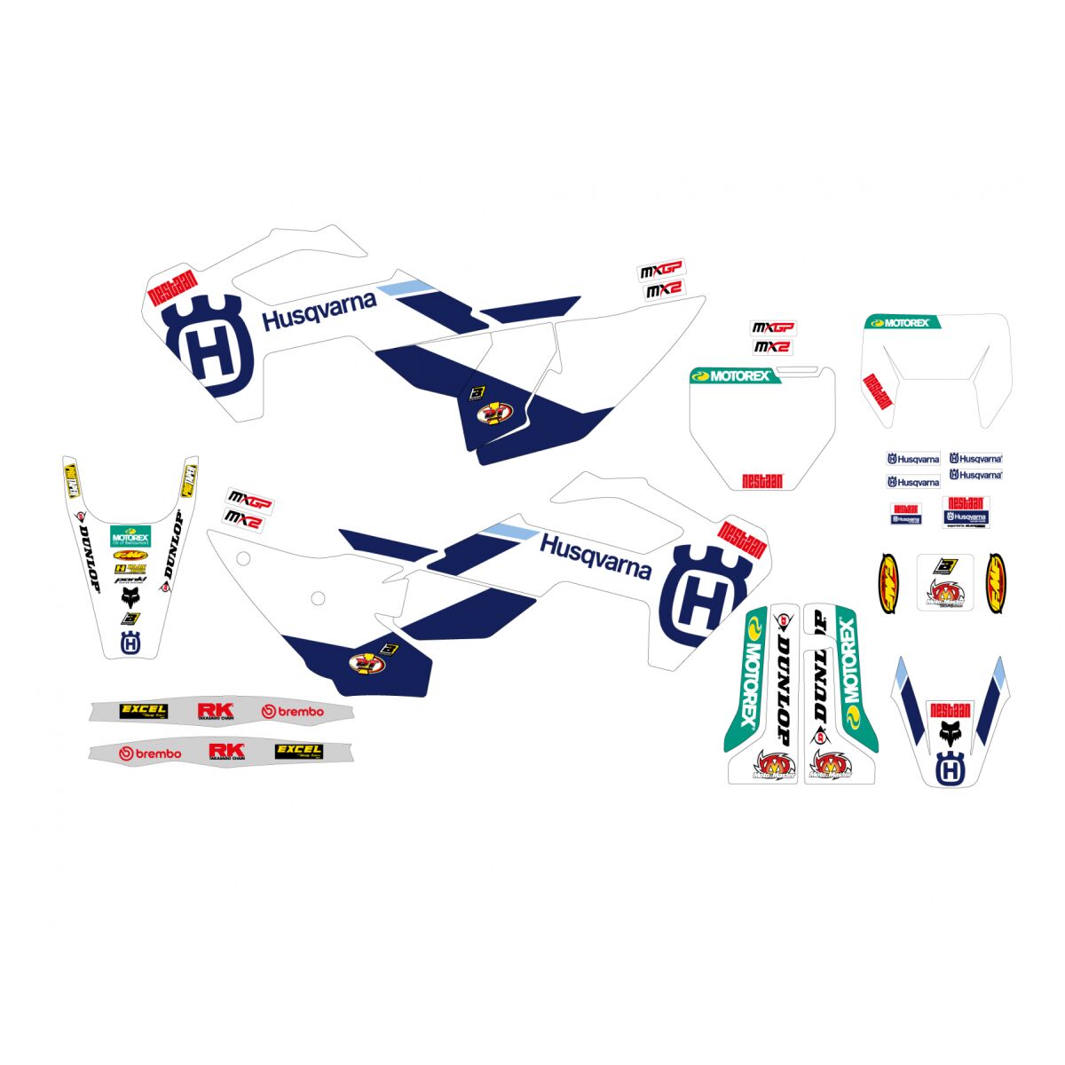 GRAPHIC KIT HUSKY FACTORY '25