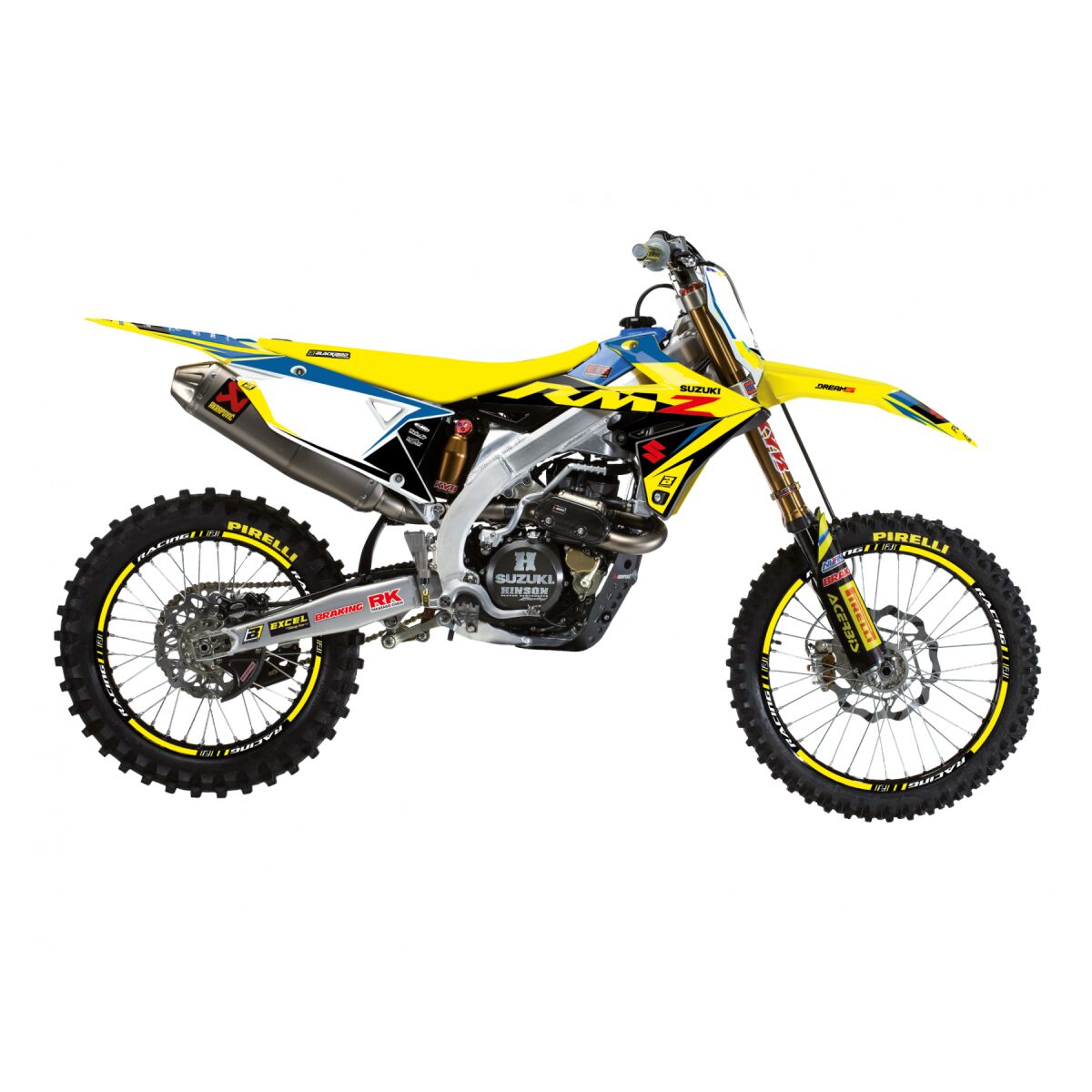 GRAPHIC KIT DREAM 5 CHROME SUZ
