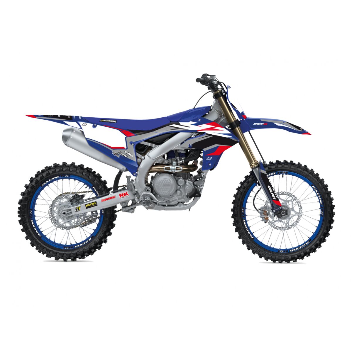 GRAPHIC KIT DREAM 5 CHROME YZF