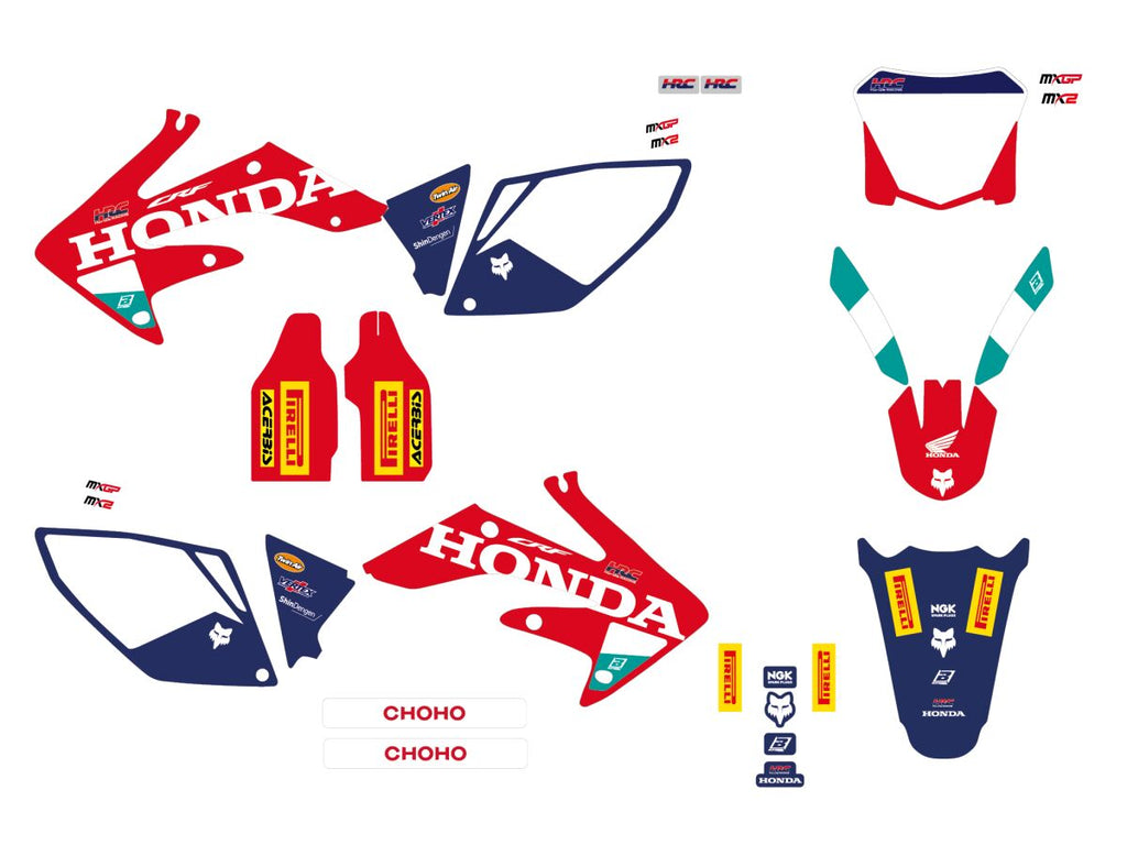 GRAPHIC KIT REP HRC 25 CRF250