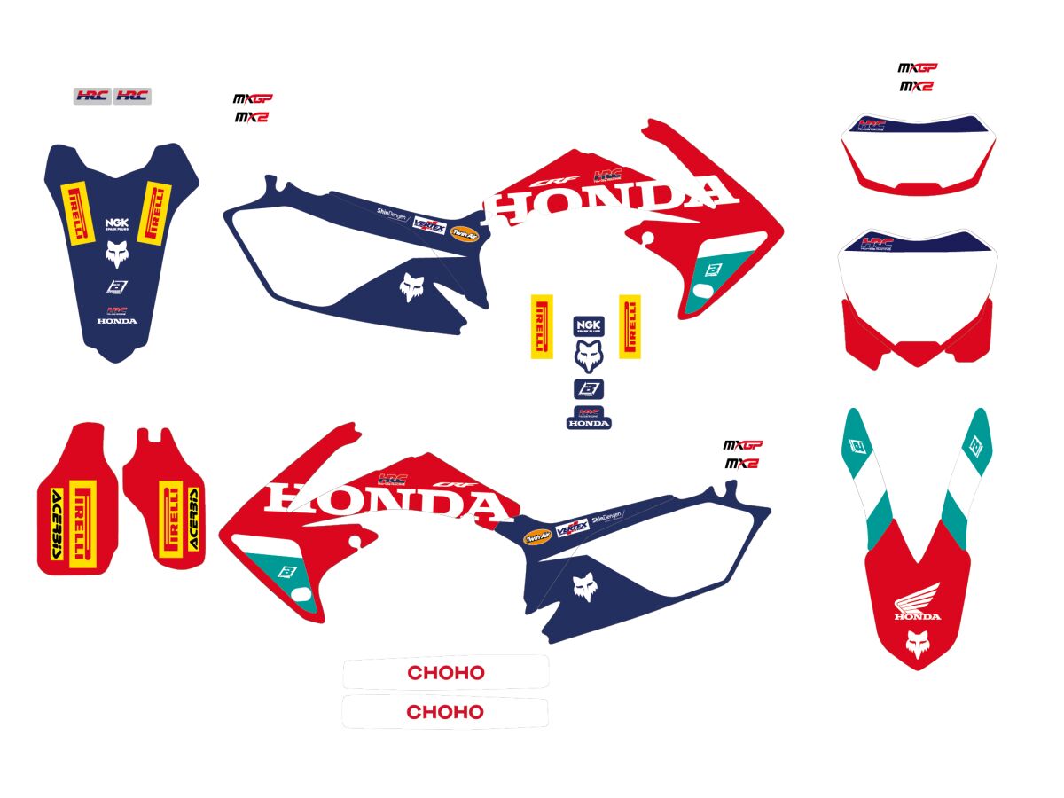 GRAPHIC KIT REP HRC 25 CRF 450