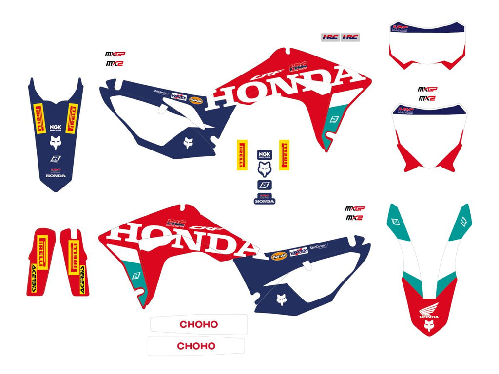 GRAPHIC KIT REP HRC 25 CRF 450