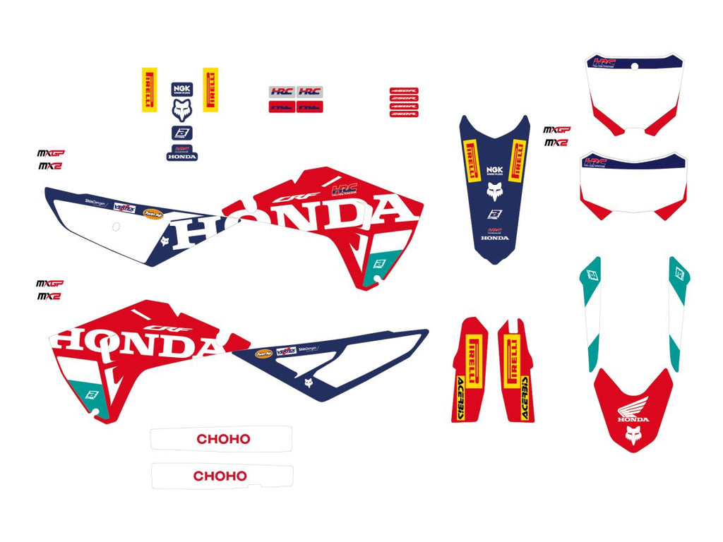 GRAPHIC KIT REP HRC 25 CRF250-