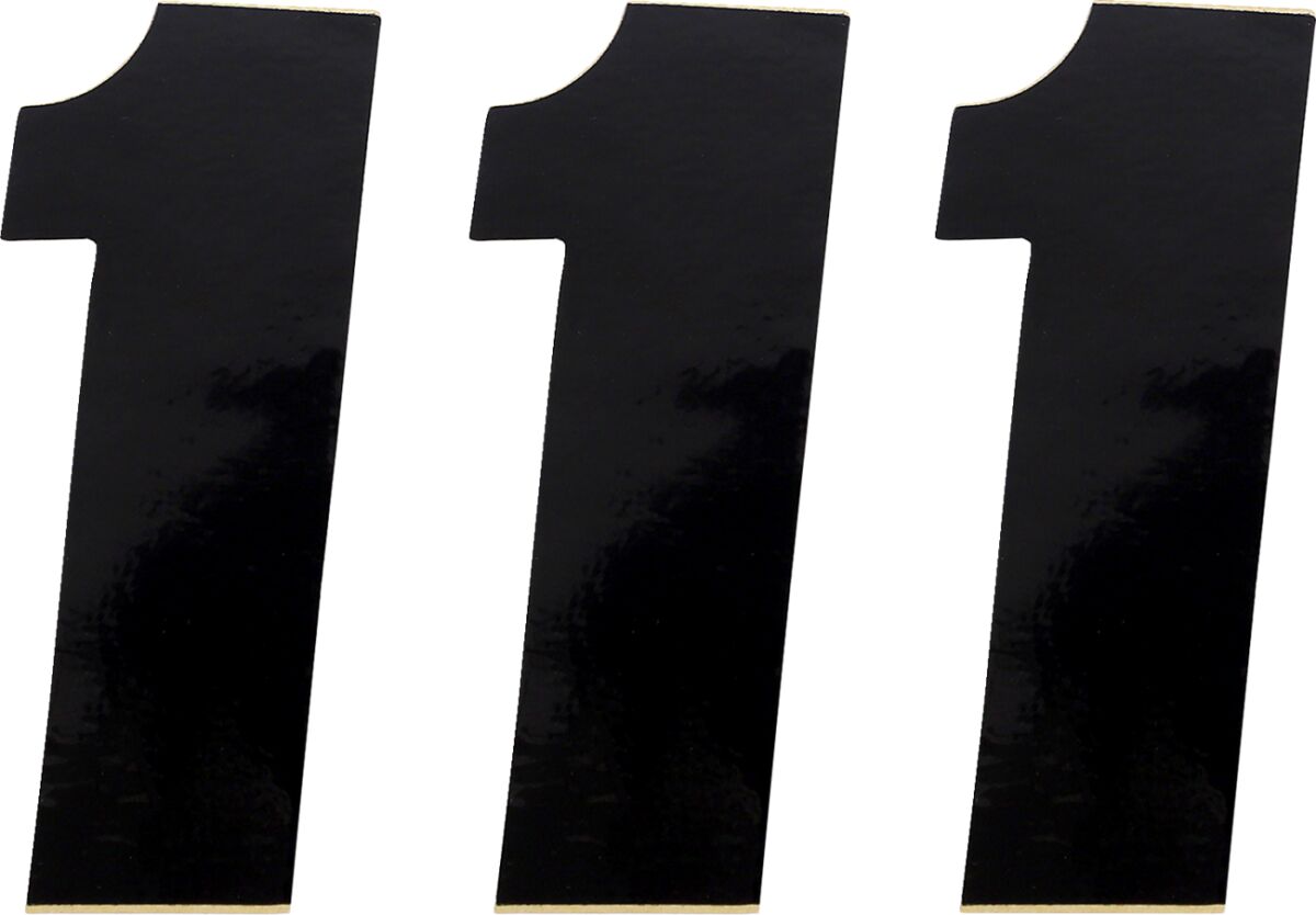NUMBER MSE #1 4.5 BLACK