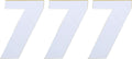 NUMBER MSE #7 4.5 WHITE