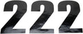 NUMBER MOOSE #2 6 BLACK