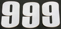 NUMBER MOOSE #9 6 WHITE