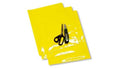SHEET 47X33CM FLUO YL
