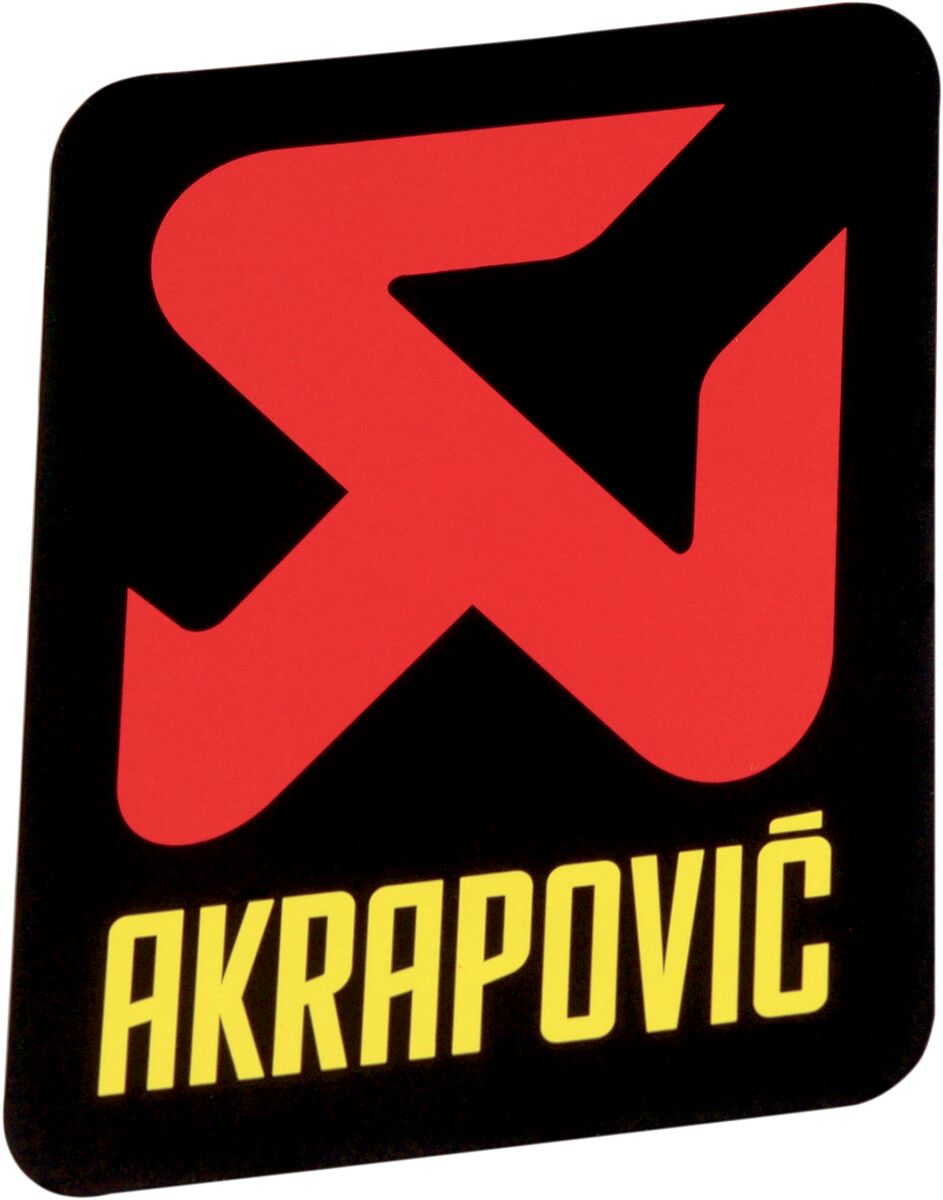STICKER AKRAPOVIC VERT 75