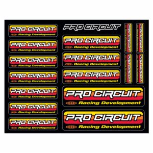 PRO CIRC LOGO DECAL SHEET