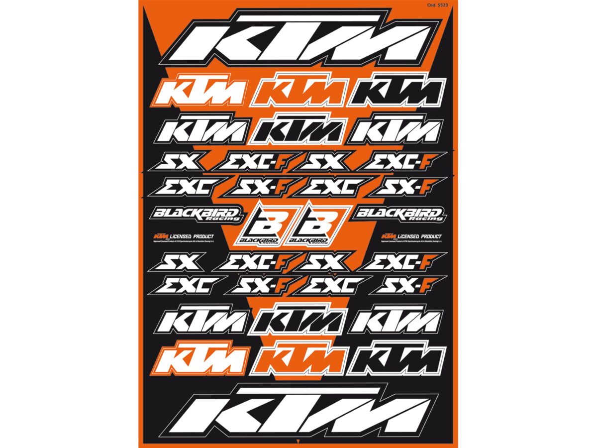 DECAL LOGO KIT KTM