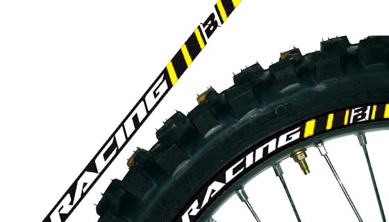 RIM DECAL YL