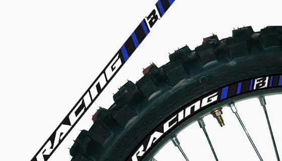RIM DECAL BL
