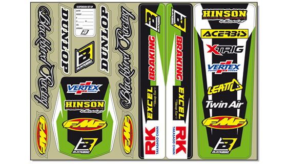 DECAL LOGO KIT GN