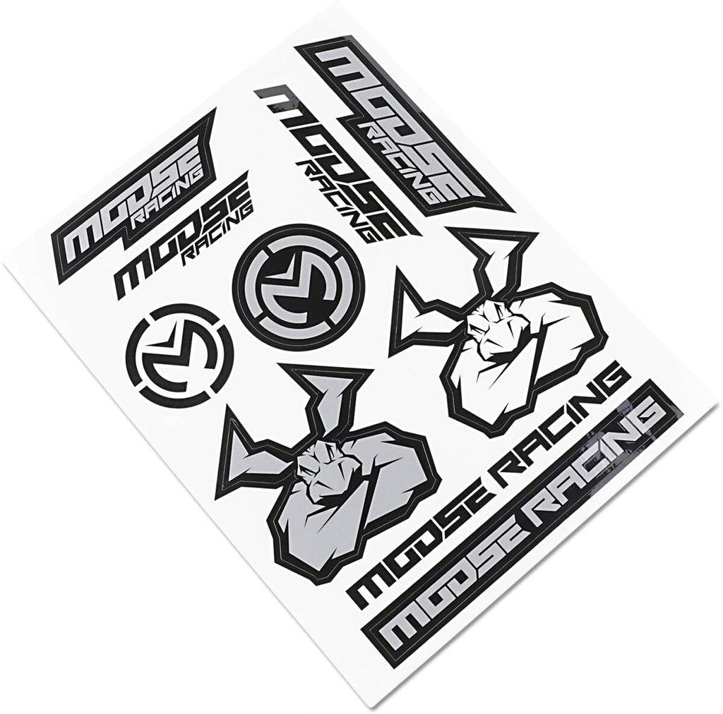 DECAL SHEET MOOSE BK/SILV