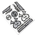 DECAL SHEET MOOSE BK/SILV