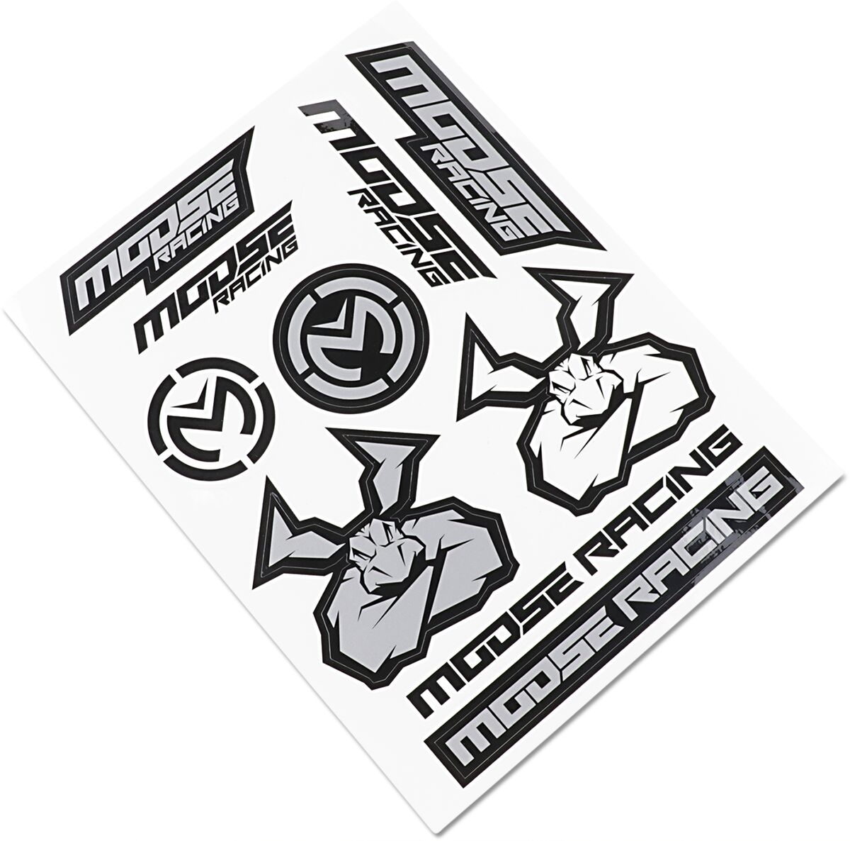 DECAL SHEET MOOSE BK/SILV