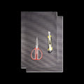 STICKER SHEET CARBON 2PCS