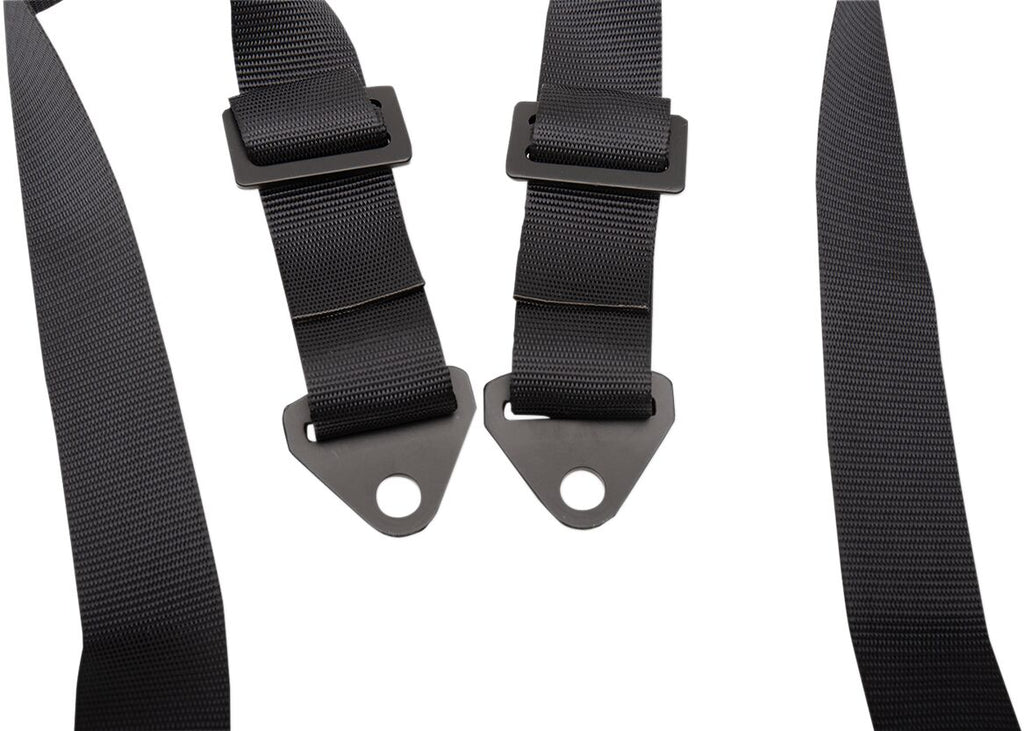 HRNESSEAT 2X2 4PT AUTO BK