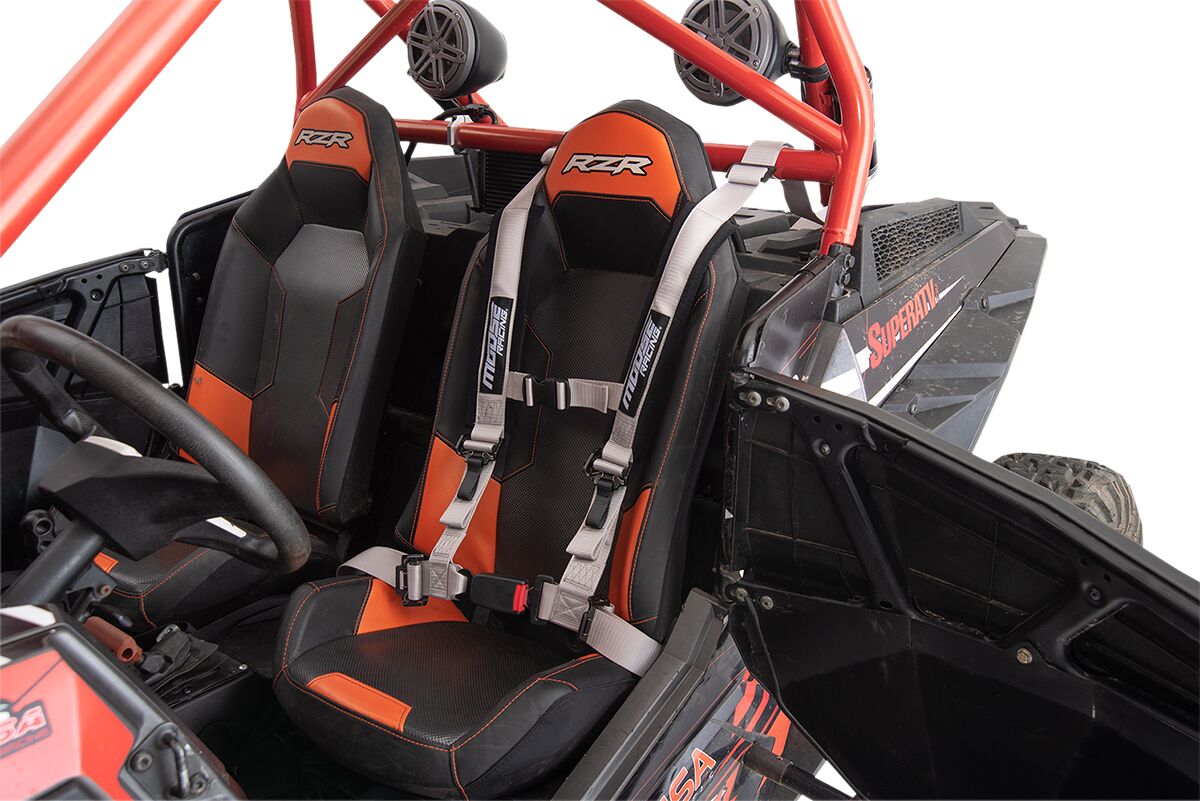 HRNESSEAT 2X2 4PT AUTO GY