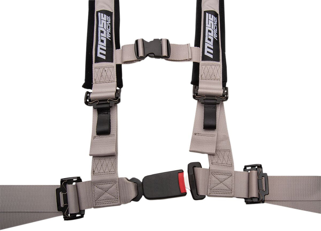 HRNESSEAT 2X2 4PT AUTO GY