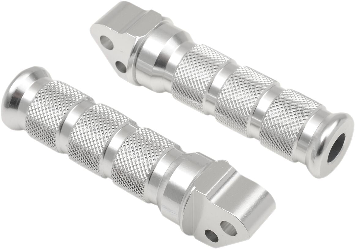 FOOTPEGS SILVER SUZ-REAR