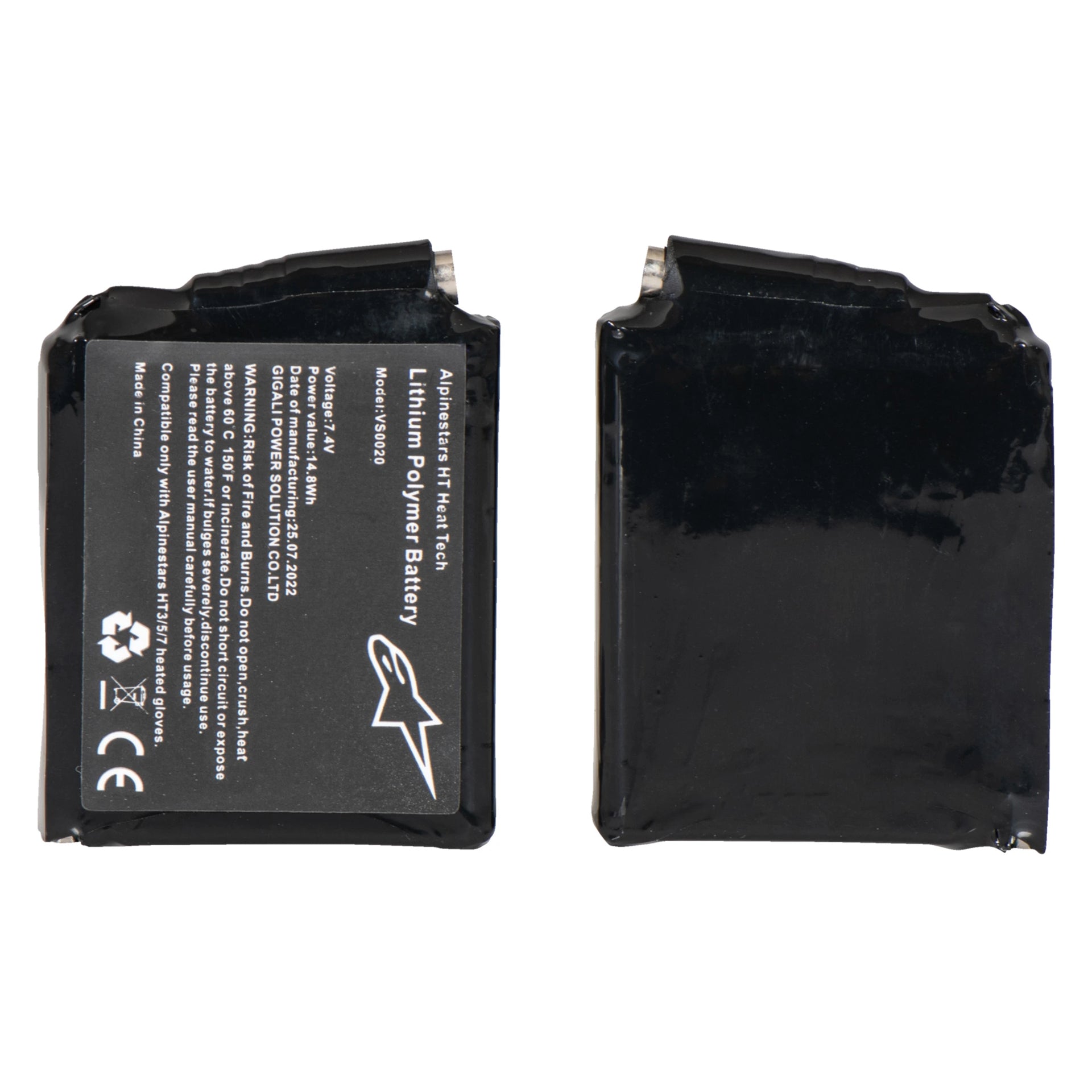 ALPINESTARS BATERIA LUVAS TECH HEAT (PACK 2 UNIDADES)