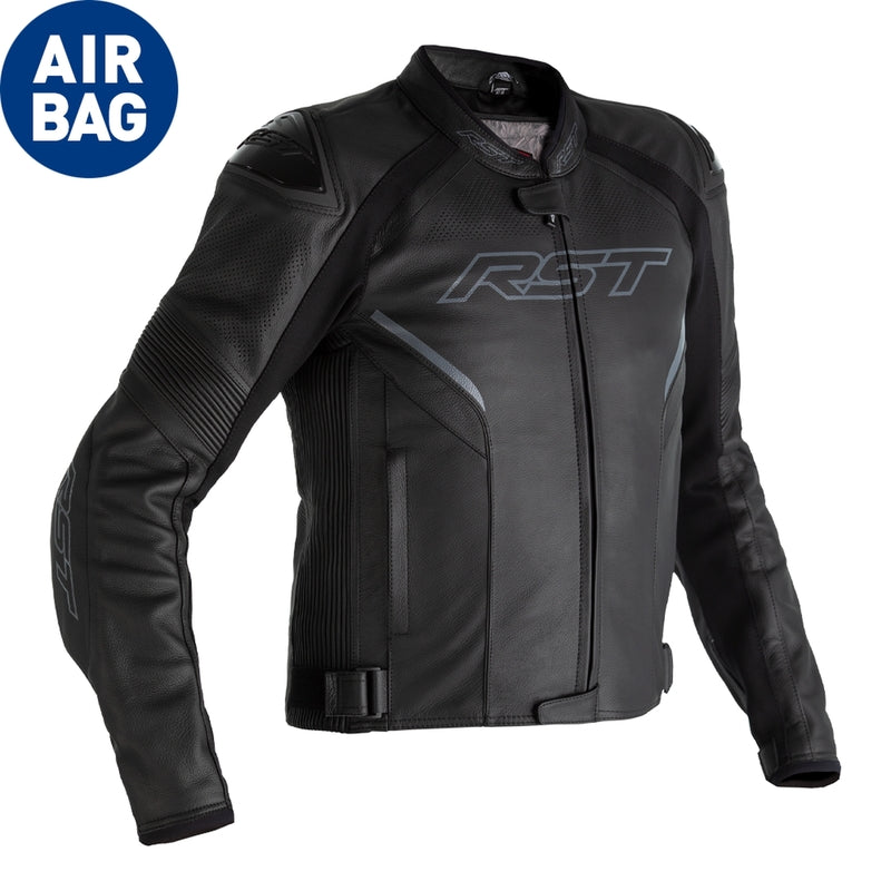 RST JACKT SABRE AIRBAG LTH, BLK, UK48