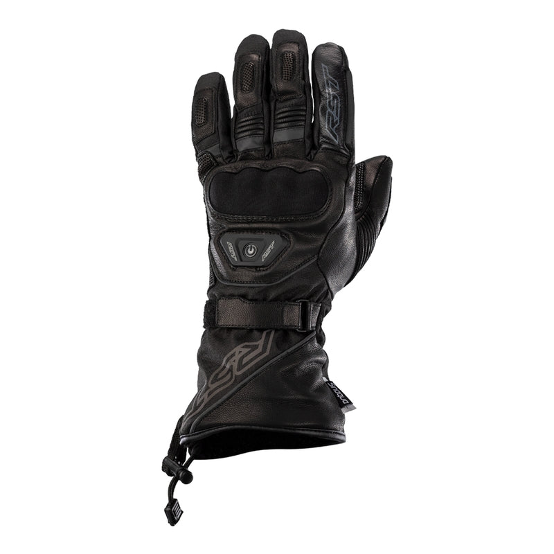 RST GLOVES PARAGON 6 HEATED WP, BLK, 09