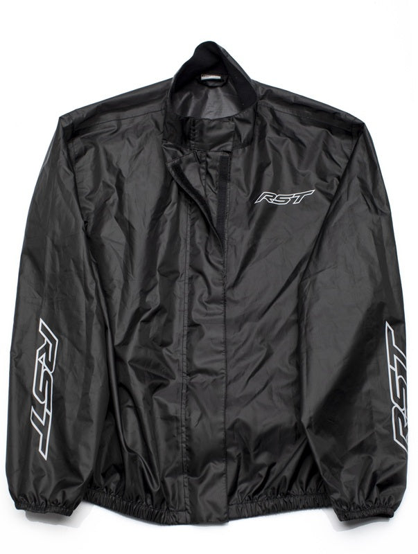 RST RAIN JKT LIGHTWEIGHT WP, BLK, UK48