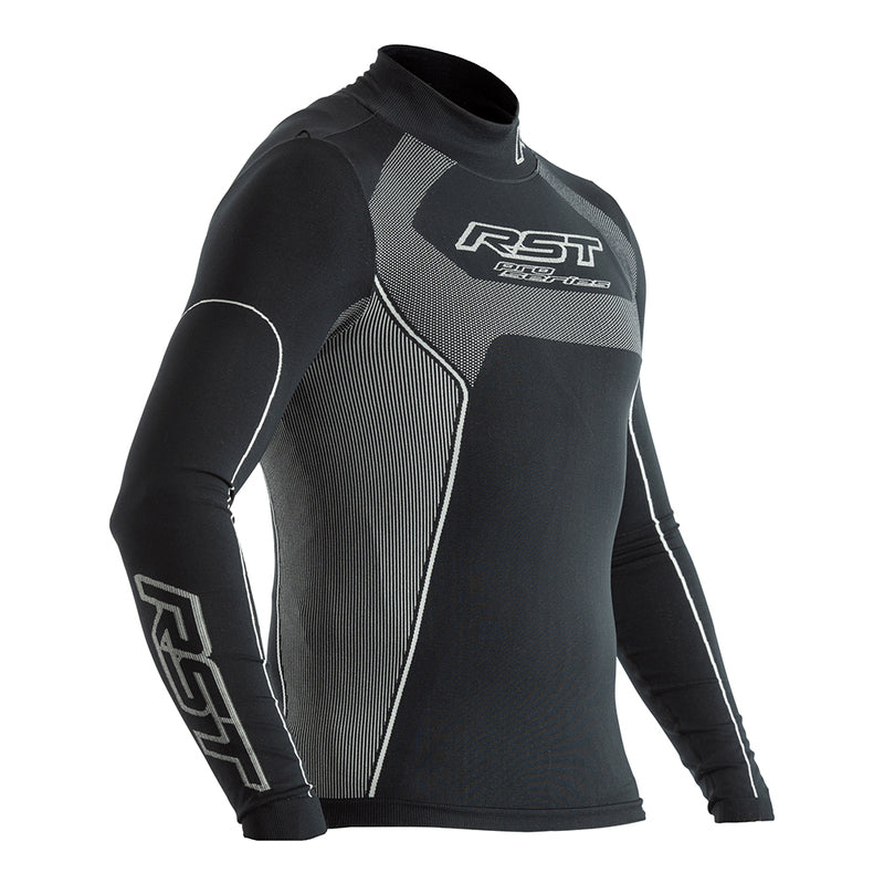 RST BASE TECH X COOLMAX SHIRT, BLK, M/L