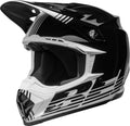 BELL HELMT MOTO9 MIPS LOUVER, WHT, XL