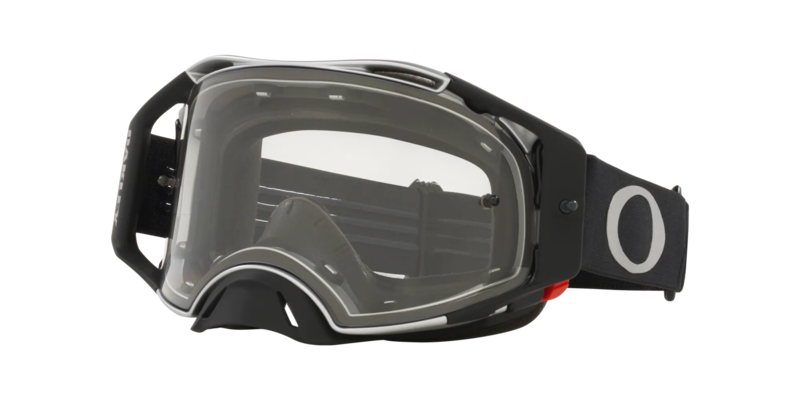 OAKLY GOGGL AIRBR TUFF GUN PZM, BLK/RED