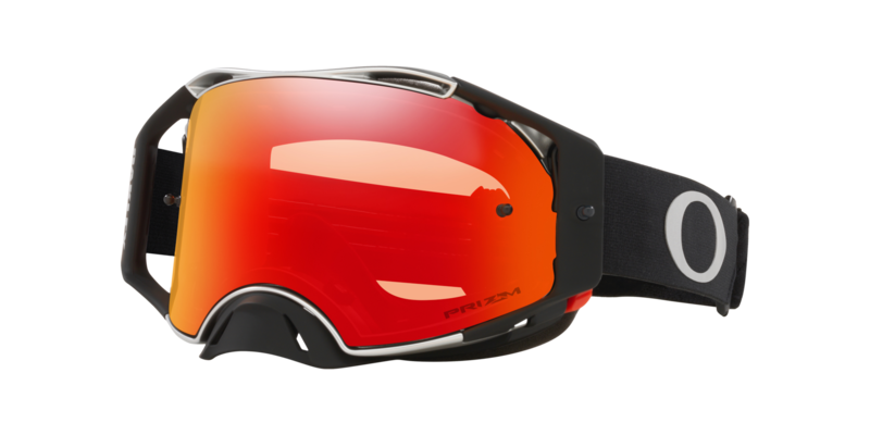 OAKLY GOGGL AIRBR TUFF GUN PZM, BLK/CLR