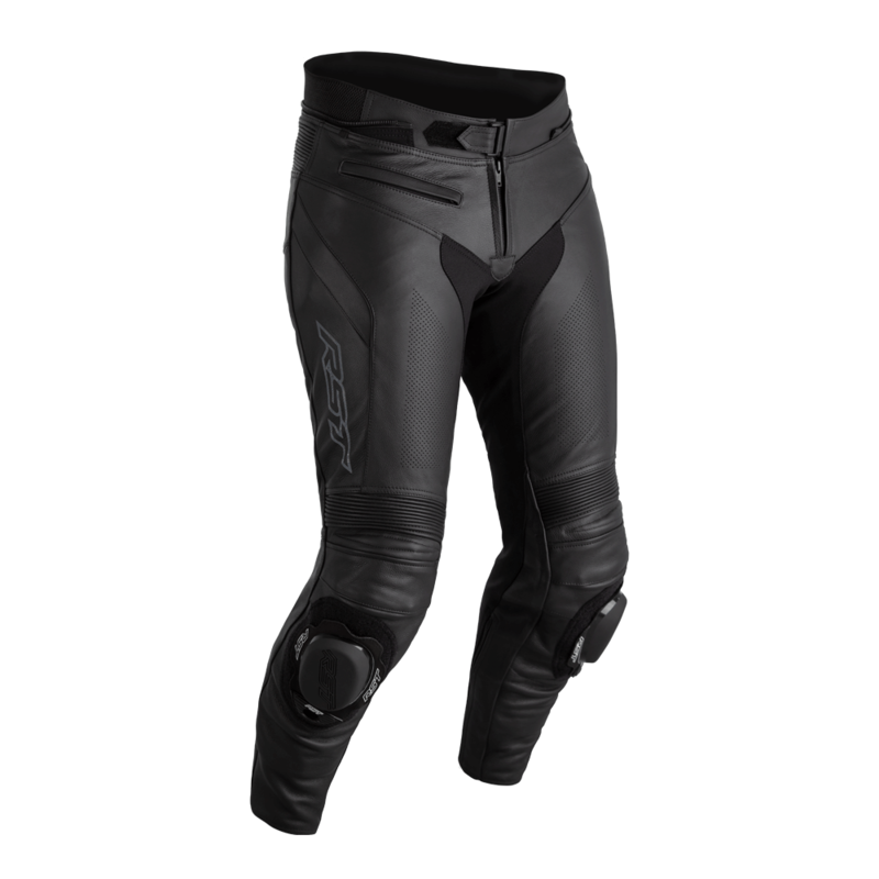 RST PANT SABRE LTH SL, BLK, 42