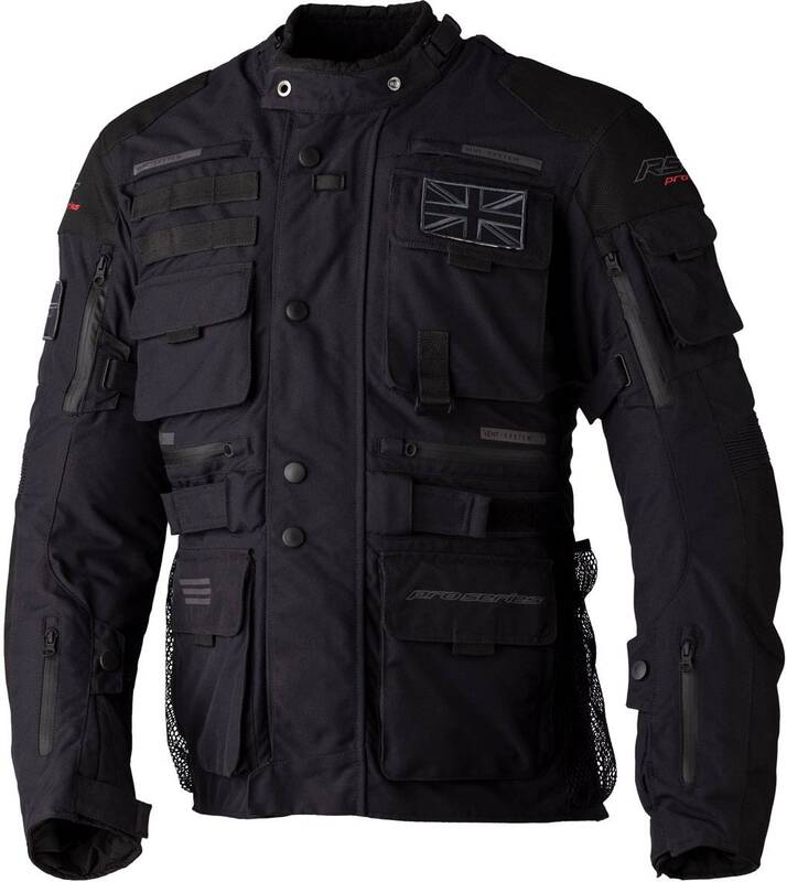 RST JACKT AMBUSH TXT, BLK, 40