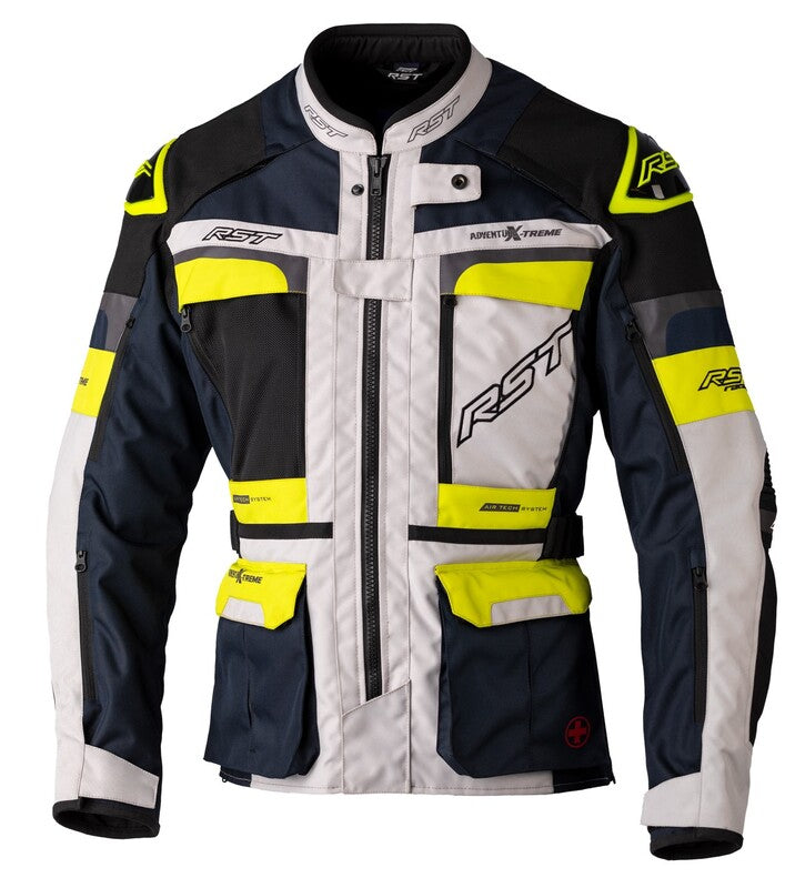 RST JACKT ADVENTURE-X TXT, BLU, 40