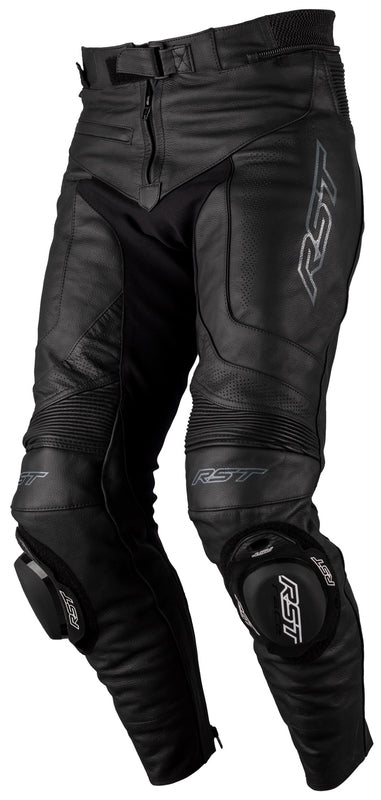 RST PANT S1 LTH LDY, BLK, 16