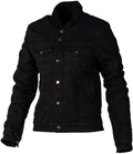 RST JACKT KEV SHERPA DENIM TXT, BLK, 46