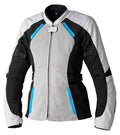 RST JACKT AVA MESH TXT LDY, BLU, 8