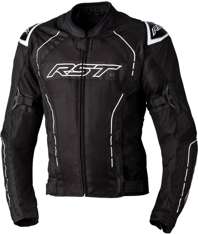 RST JACKT S1 MESH TXT, WHT, 42