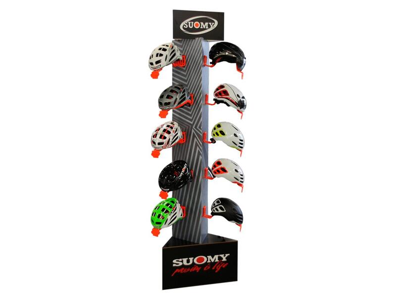 SUOMY HELMET DISPLAY (FOR 15 HELMETS)