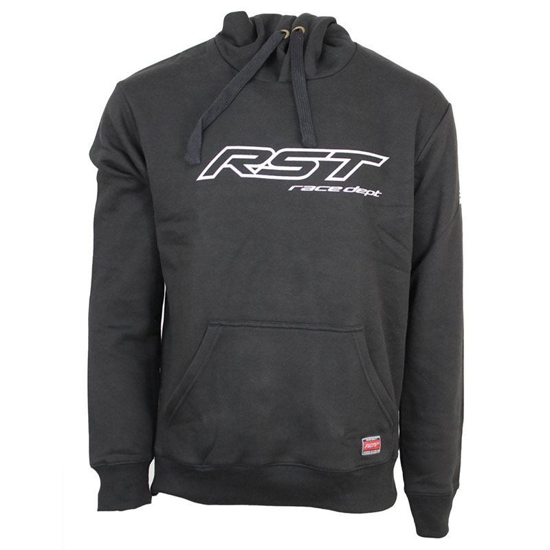 RST HOODIE RACE DEPT LOGO, BLK, UK50