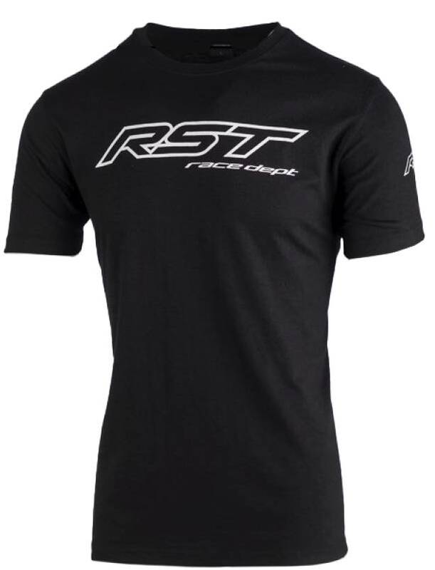 RST T-SHIRT RACE DEPT LOGO, BLK, XL
